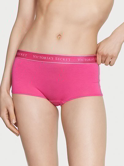 Boxer de mujer de algodón con Logo Victoria´s Secret