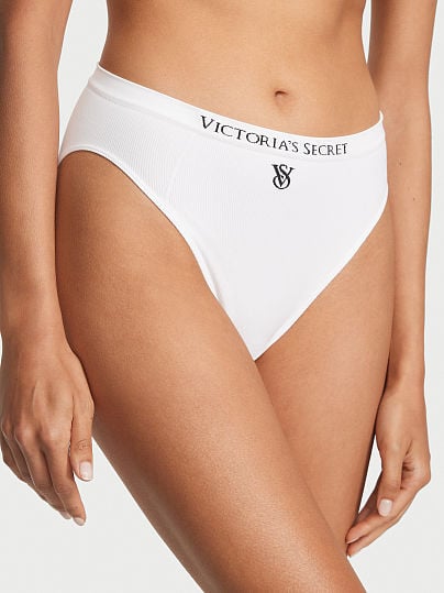 Panty pierna alta con logo