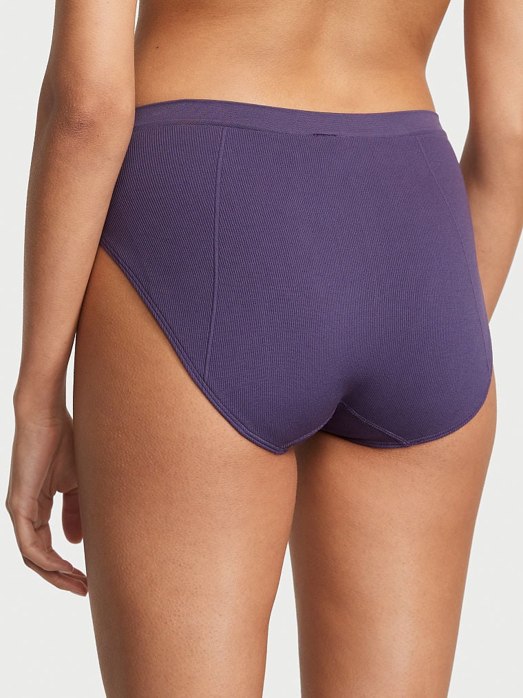 Panty pierna alta con logo