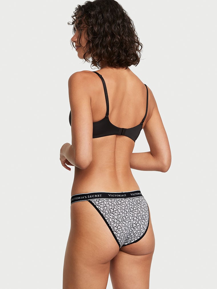 Panty de algodón cintura con logo Victoria´s Secret