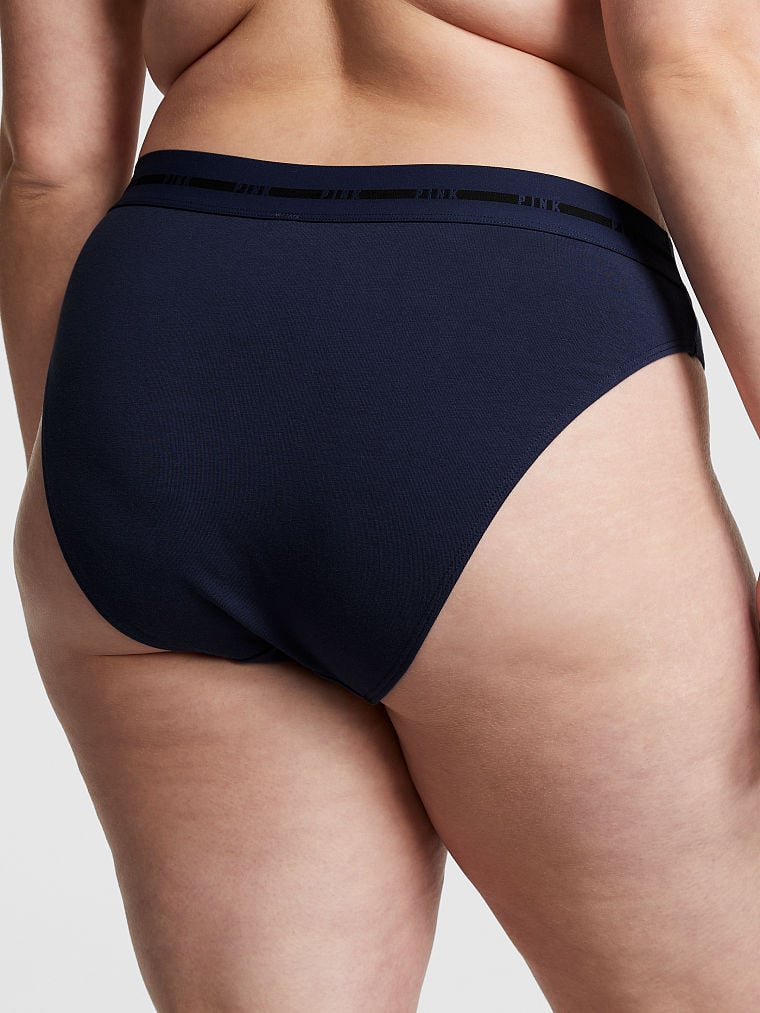 Panty tipo bikini pierna alta con logo Pink, Victoria´s Secret