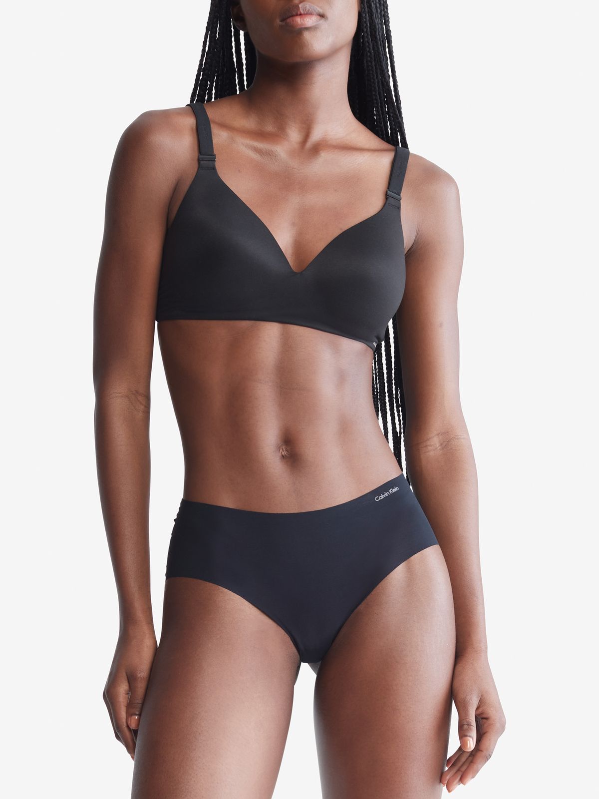 Calvin Klein Bragas hipster invisibles sin costuras para mujer