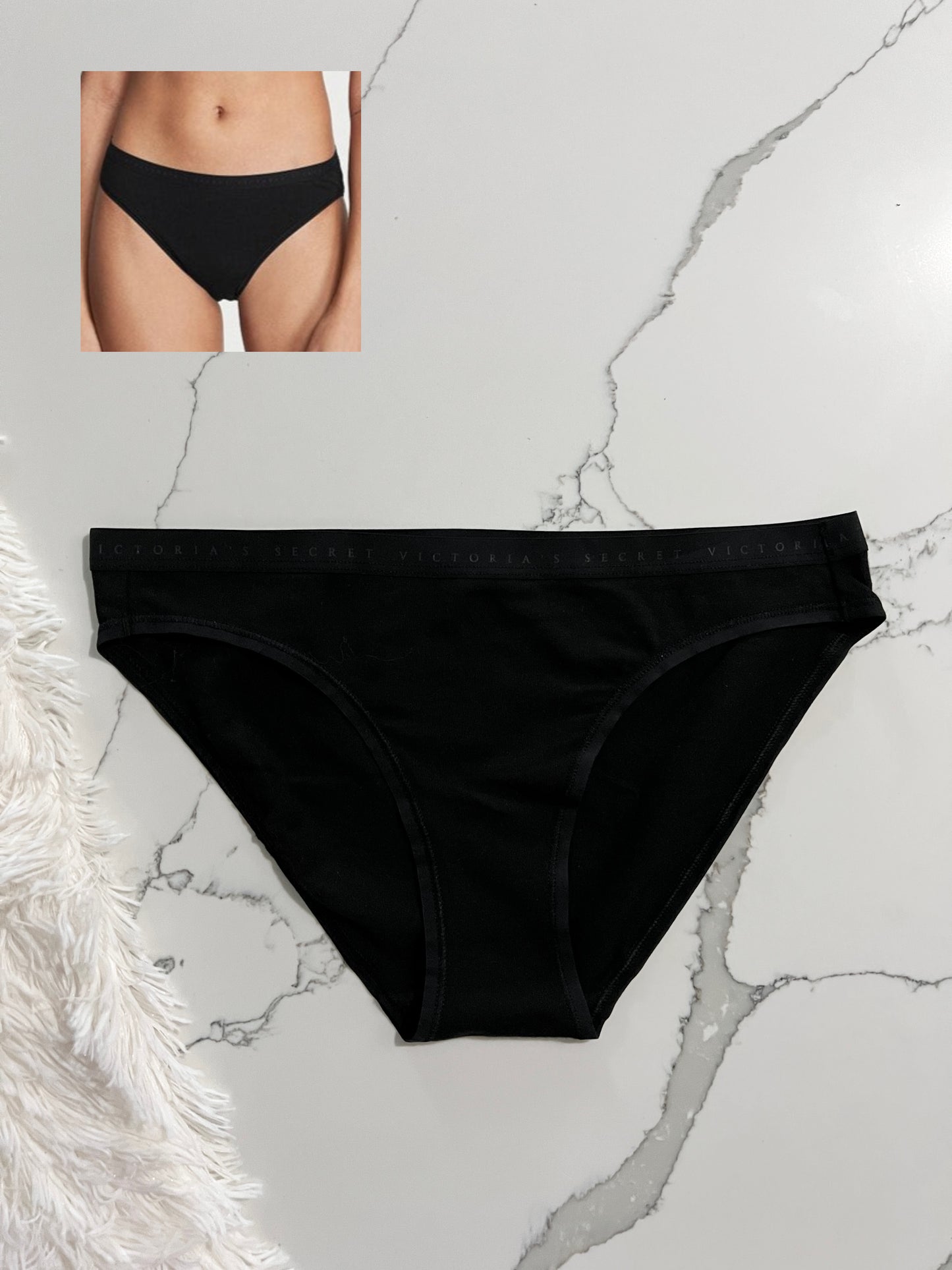 Bragas estilo bikini de algodón con cintura elástica navideñas Victoria's Secret