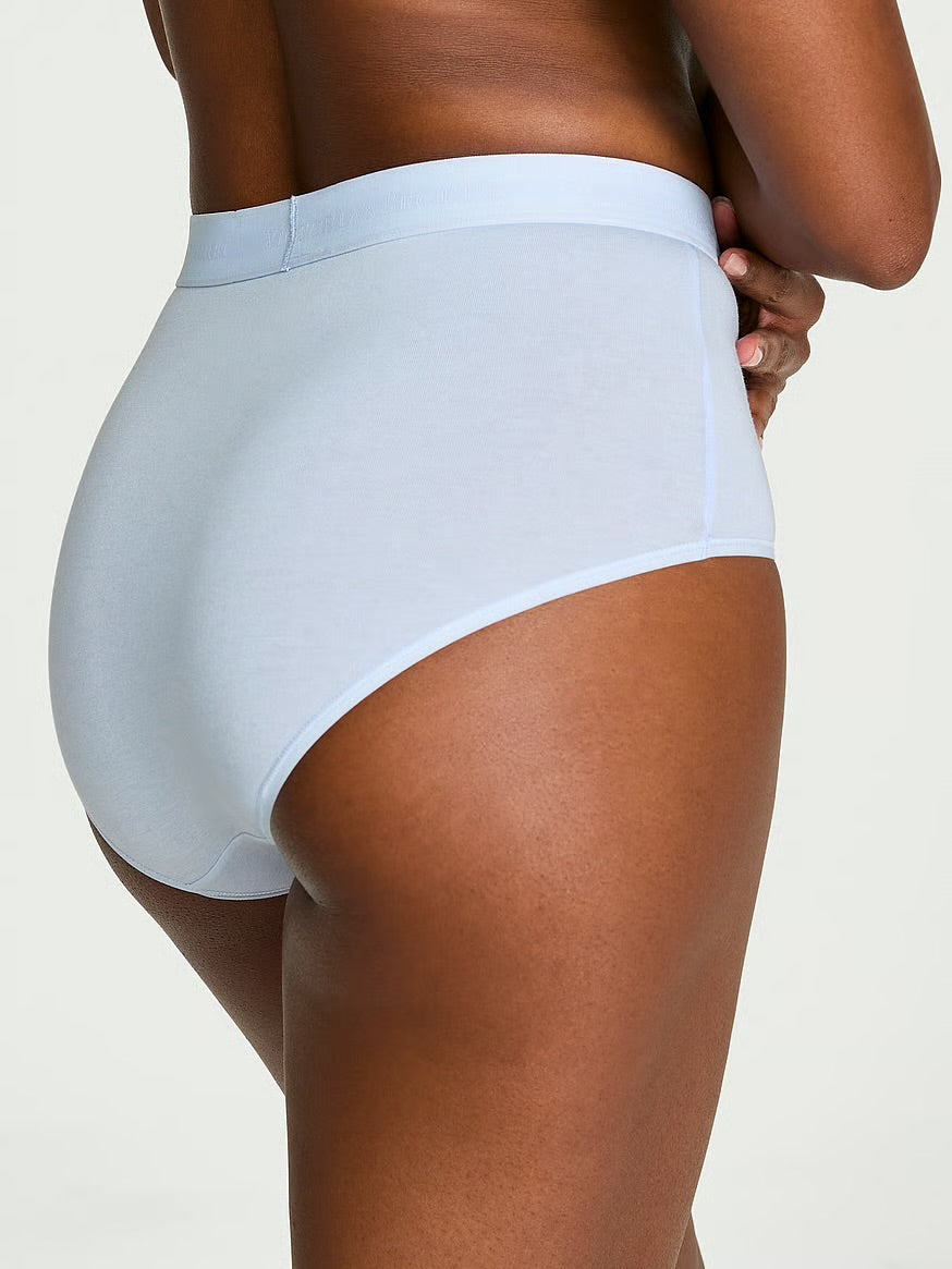 Panty de algodon a la cintura con logo