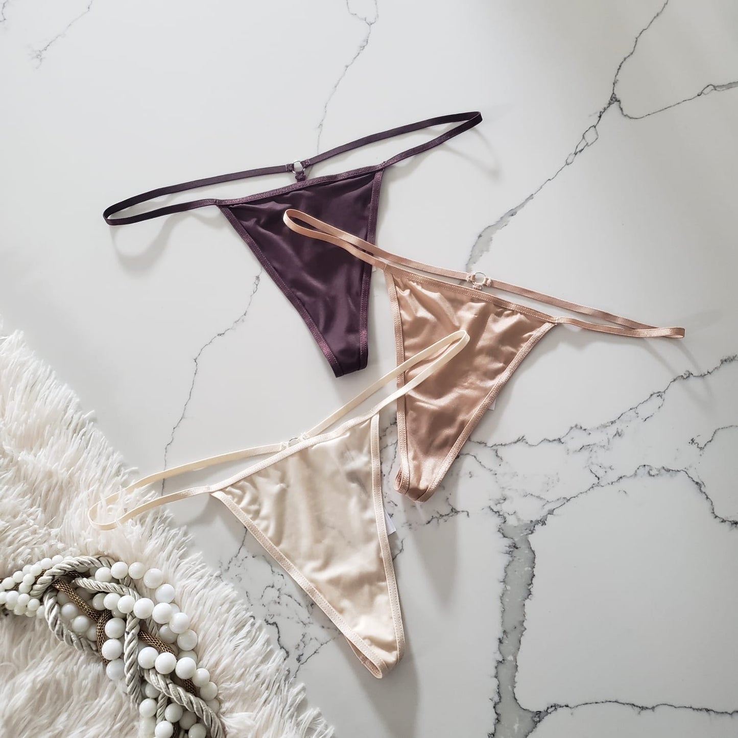Set de 3 hilos brillantes tonos marrón PRIMARK CARES