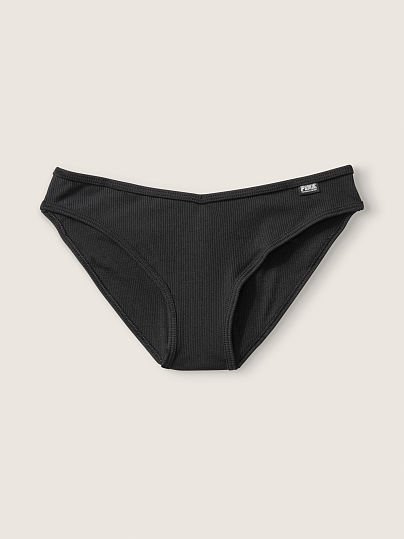 Braga de algodón estilo bikini tonos rosa, Pink Victoria's Secret Talla XL