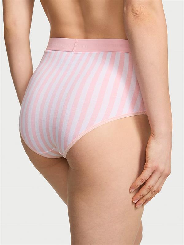 Panty de algodon a la cintura con logo