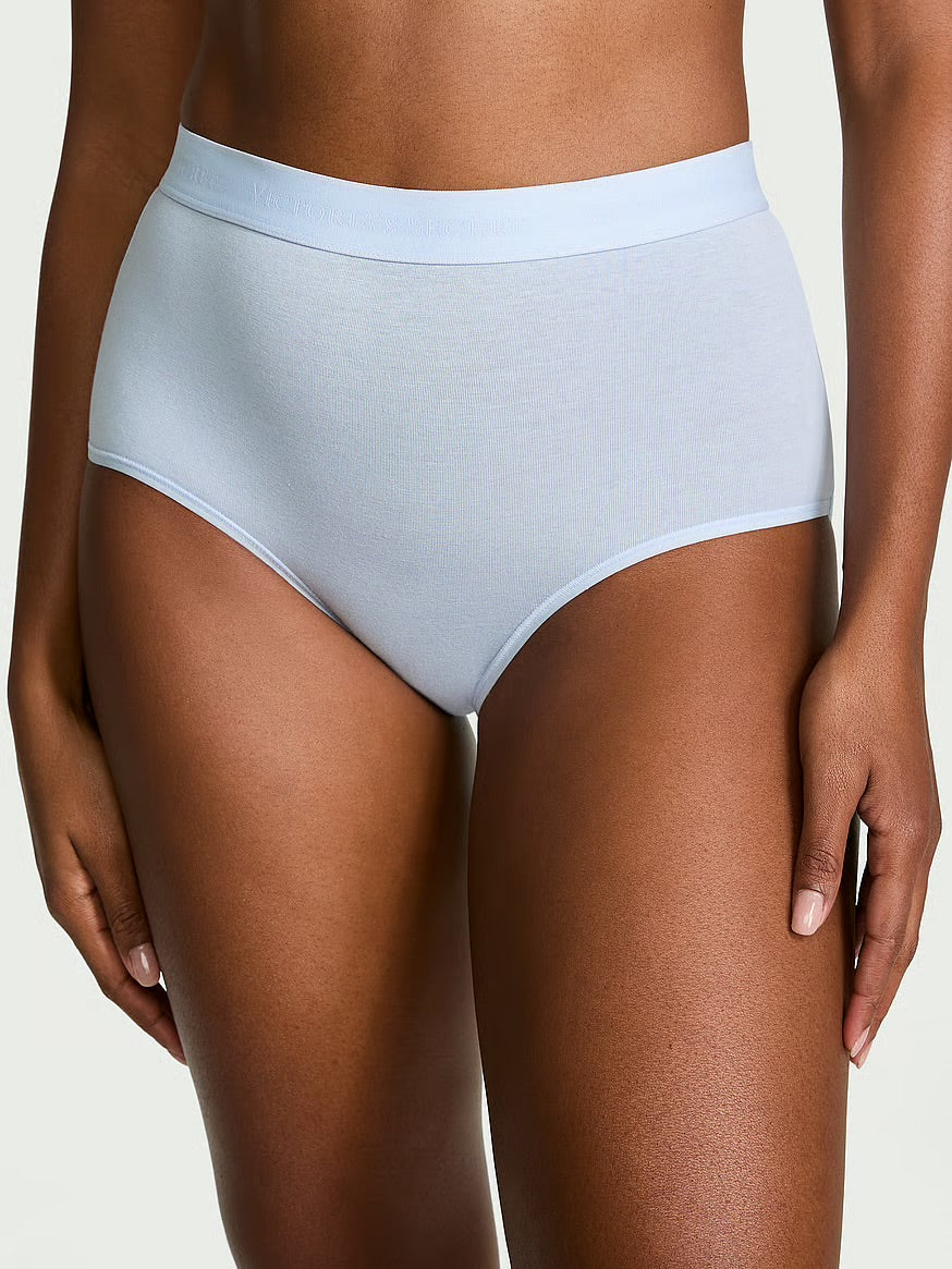 Panty de algodon a la cintura con logo