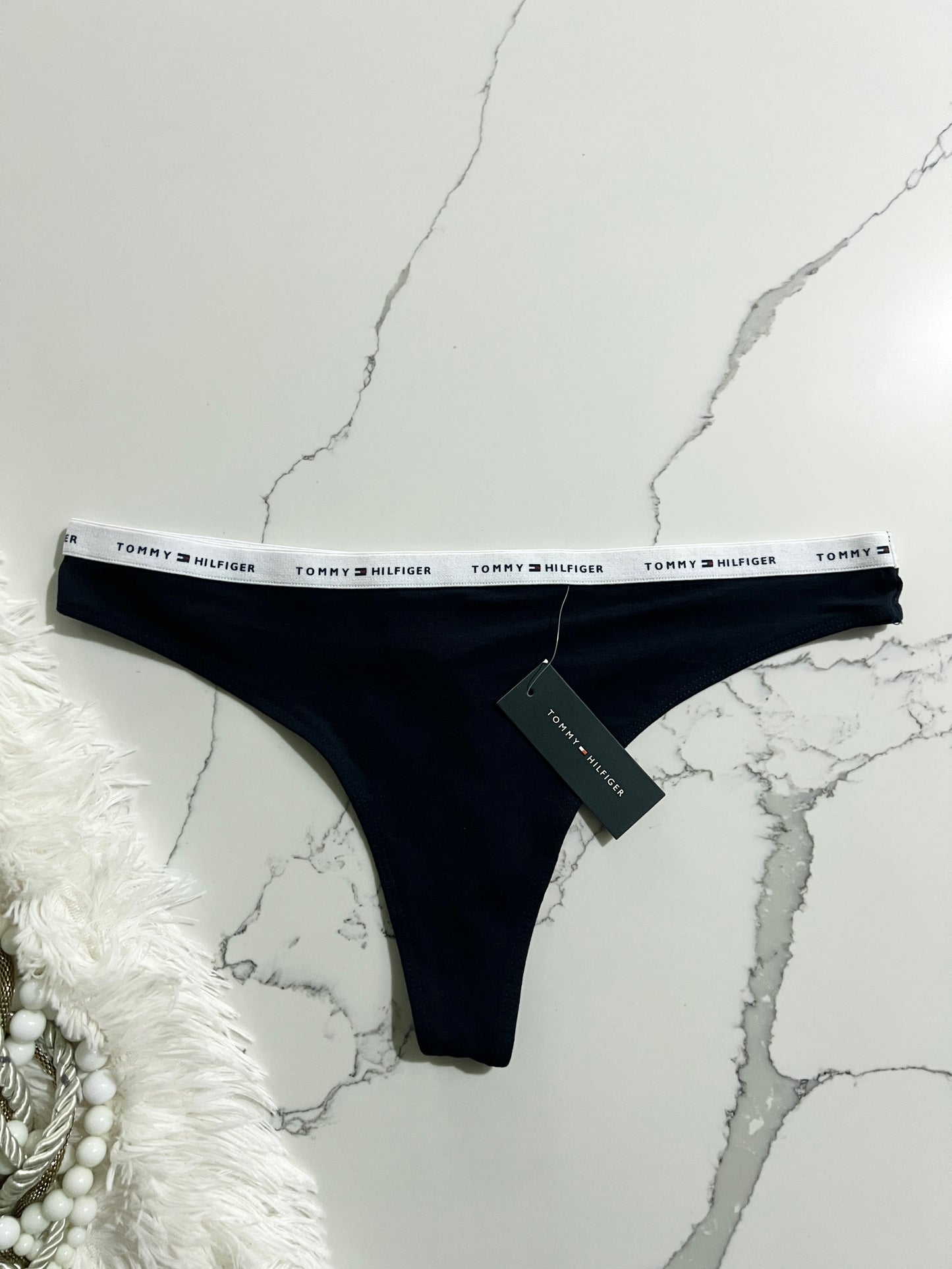 Tommy Hilfiger tanga de algodón