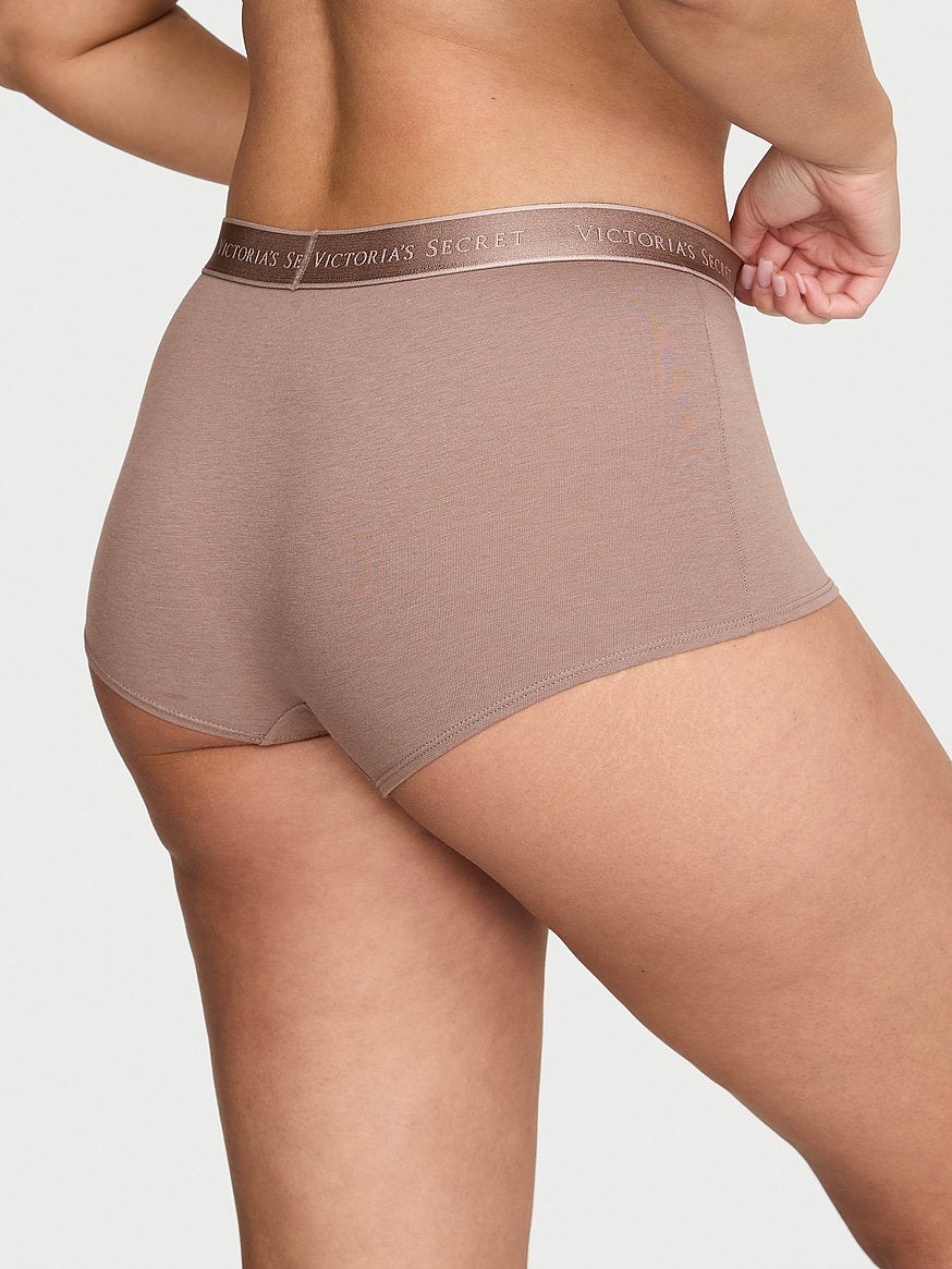 Bragas de algodón estilo Boyshort para mujer con Logo - by Victoria's Secret