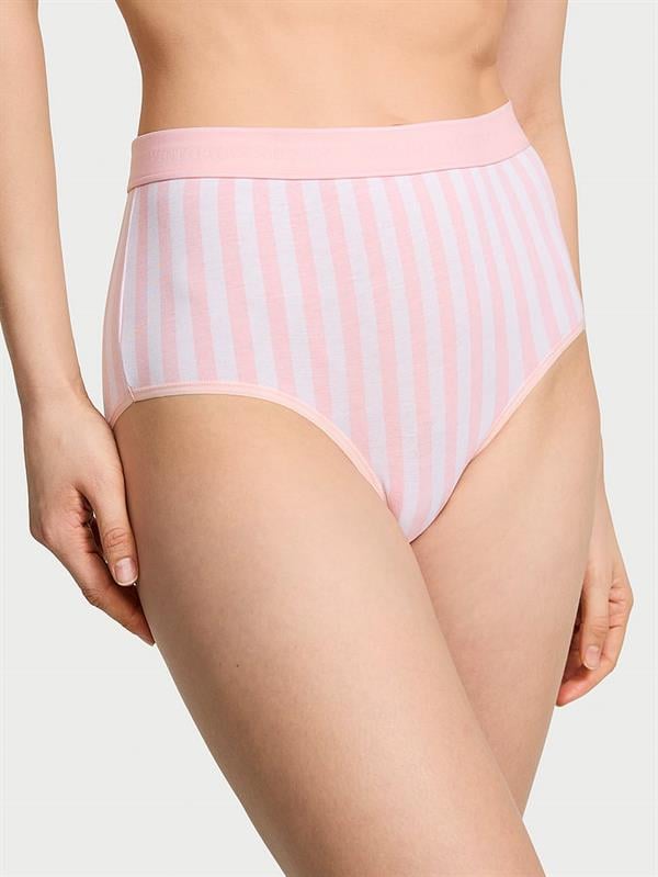 Panty de algodon a la cintura con logo