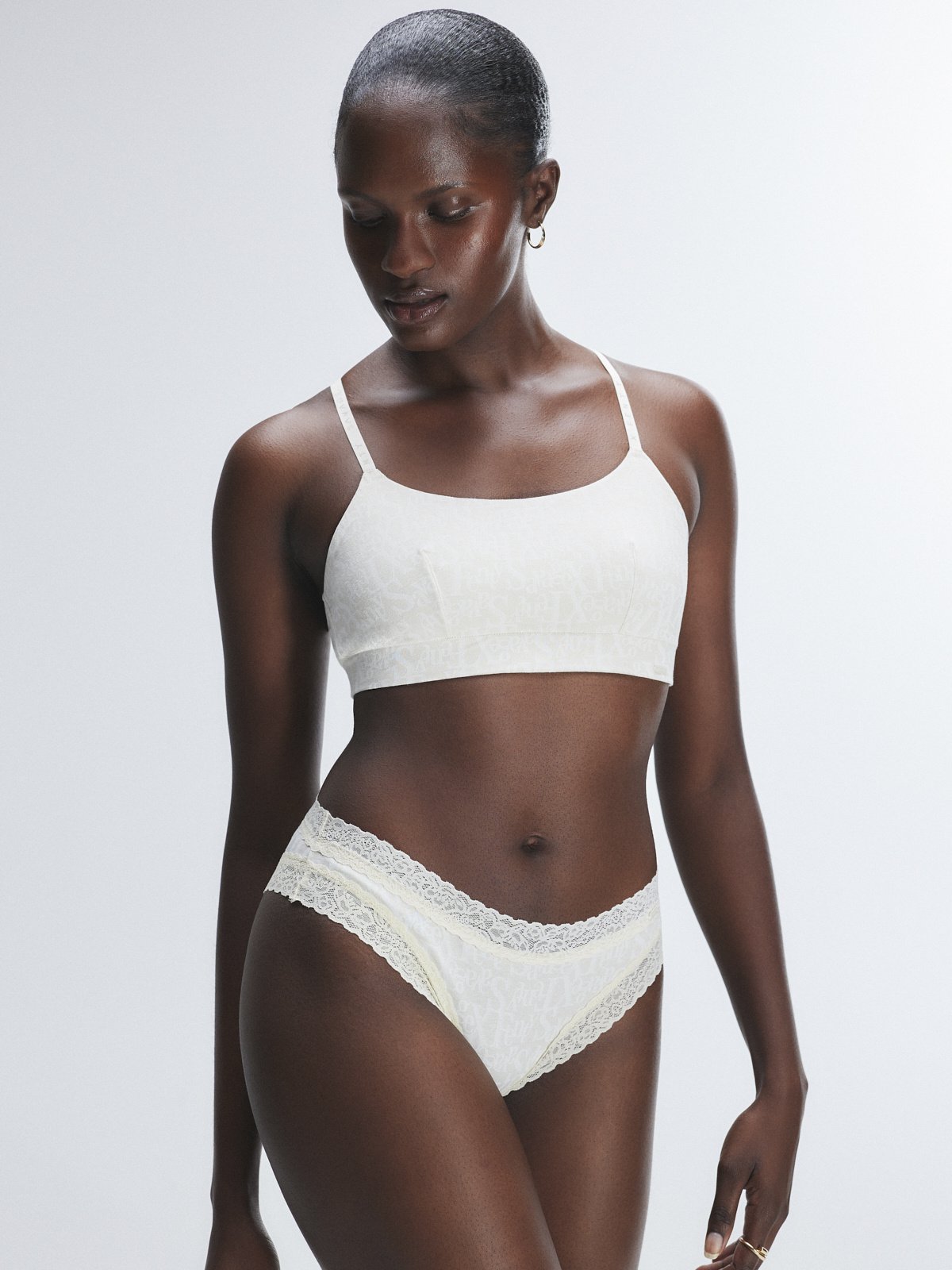 Cheeky de Algodón con Ribete de Encaje - Savage X Fenty