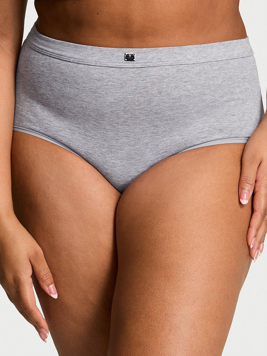 Panty de algodon a la cintura con logo