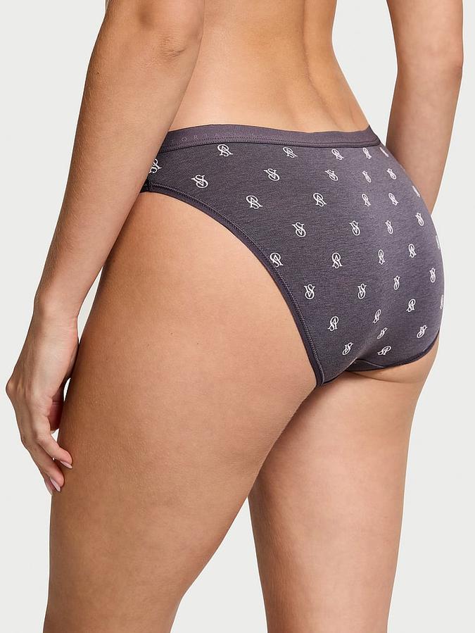 Panty de algodón estilo bikini pierna alta Victoria's Secret
