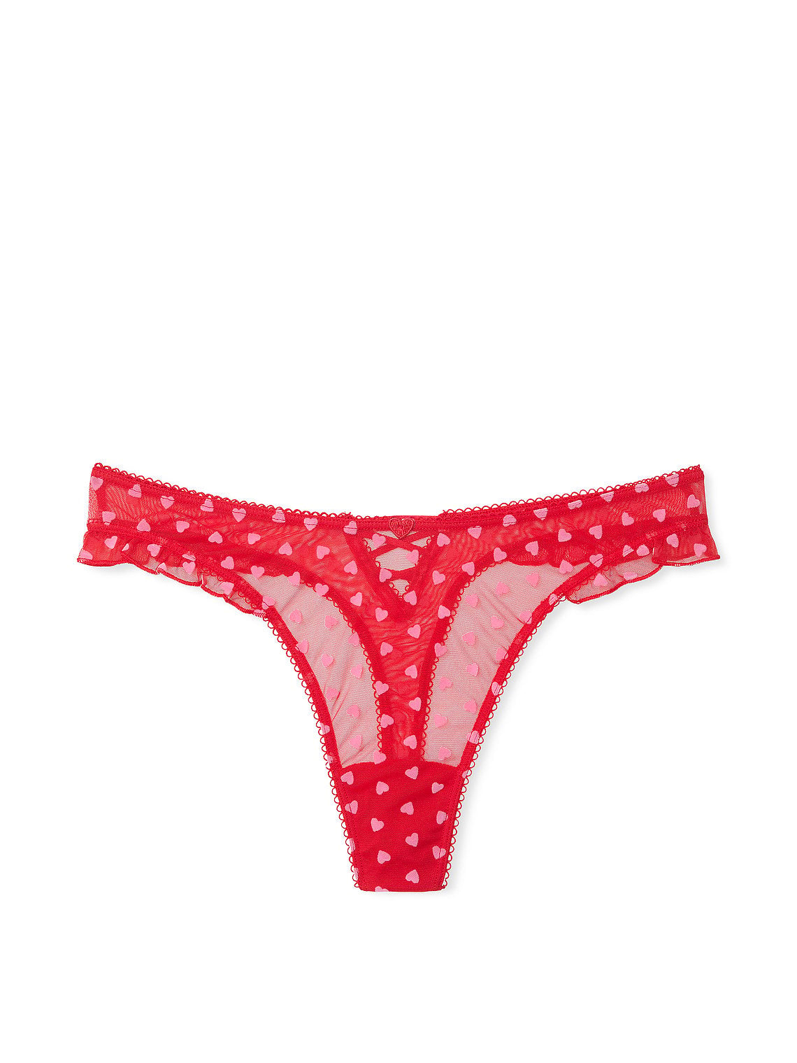 Tanga Lacie de Malla Tease by Victoria's Secret