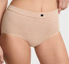 Panty de algodon a la cintura con logo