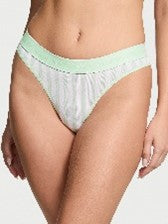 Tanga de algodón con logo Victoria´s Secret