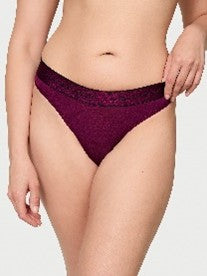 Tanga de algodón con logo Victoria´s Secret