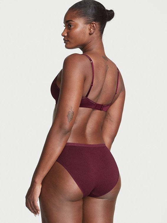Bragas estilo bikini de algodón con cintura elástica navideñas Victoria's Secret