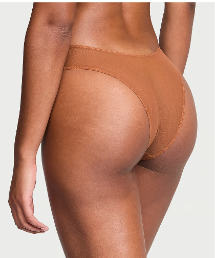 Panty brasileña con bordado floral Victoria´s Secret