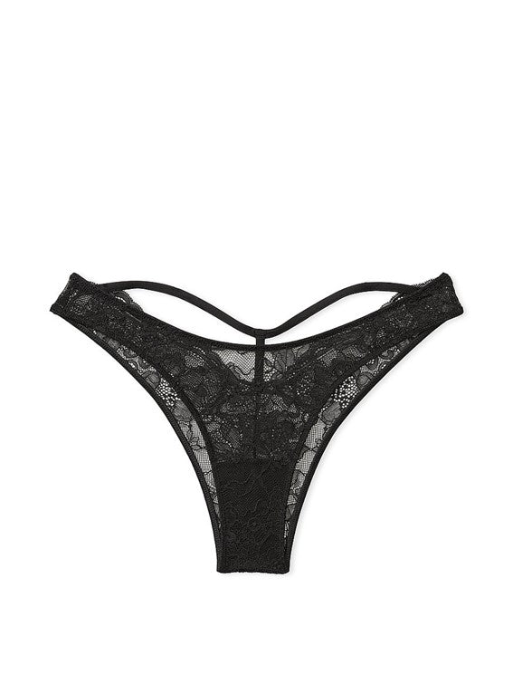 Tanga Brasileña de encaje, brillante en la parte de atras Victoria's Secret