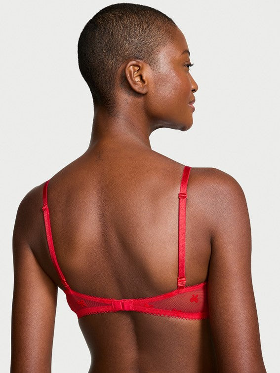 Brasier de media copa sin forro de malla Tease, Victoria's Secret