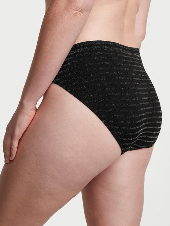 Panty de algodón elástico pierna alta