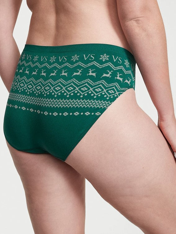 Panty de algodón elástico pierna alta