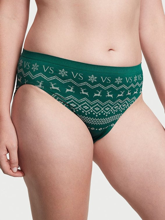 Panty de algodón elástico pierna alta