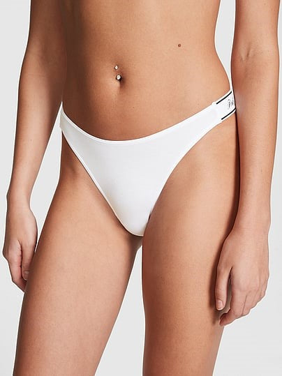 Tanga de Algodón Logo Pink, Victoria's Secret