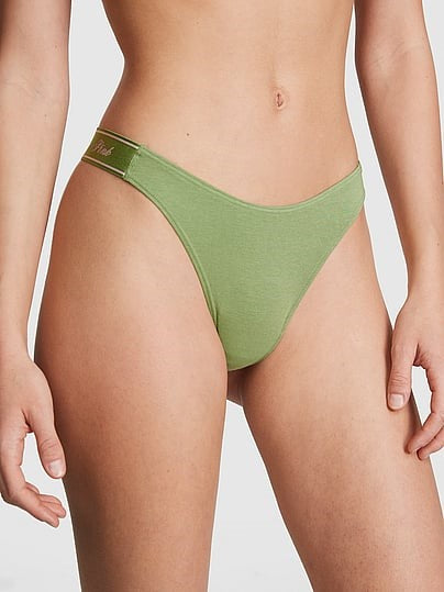 Tanga de Algodón Logo Pink, Victoria's Secret
