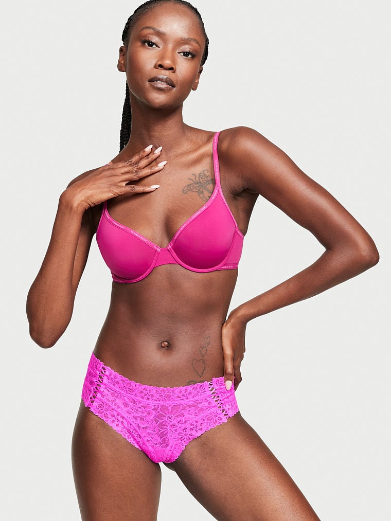 Braga Cheeky de Lacie de cordones Victoria's Secret