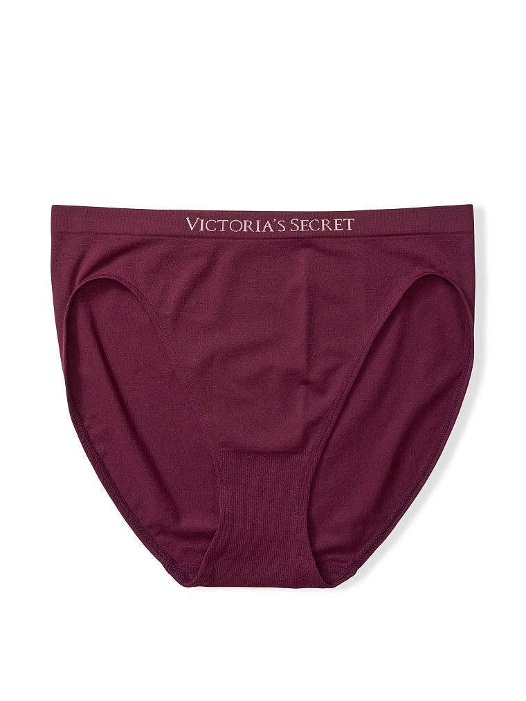 Panty de algodón elástico, pierna alta Victoria´S Secret.