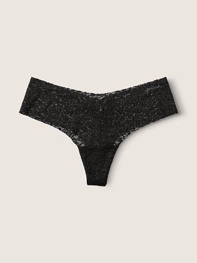 Panty invisible de encaje suave, Pink, Victoria's Secret