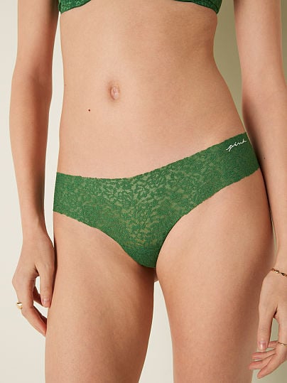 Panty invisible de encaje suave, Pink, Victoria's Secret