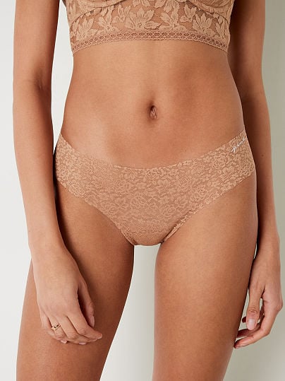 Panty invisible de encaje suave, Pink, Victoria's Secret