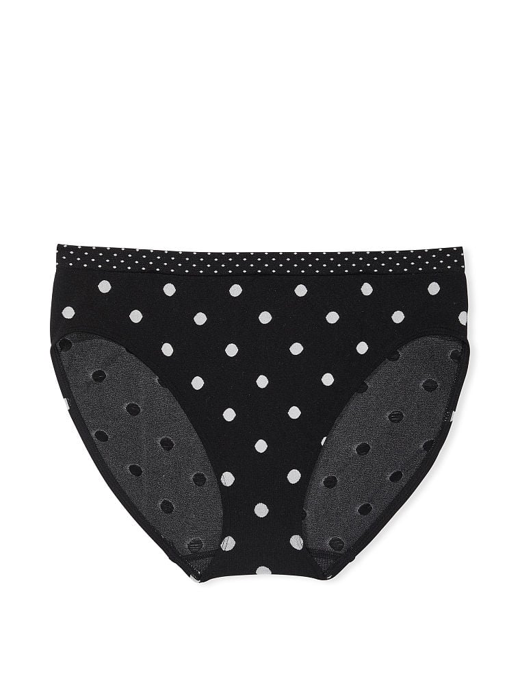 Panty de algodón elástico, pierna alta Victoria´S Secret.