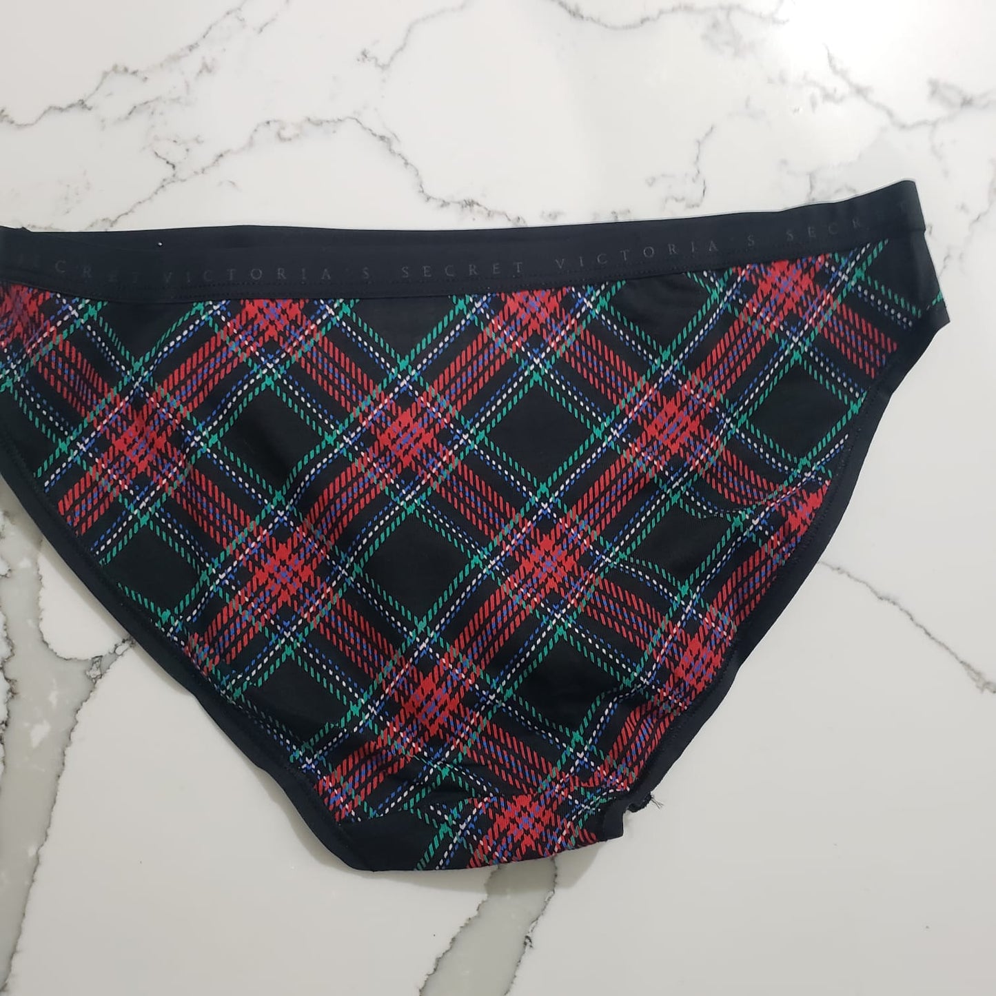 Bragas estilo bikini de algodón con cintura elástica navideñas Victoria's Secret