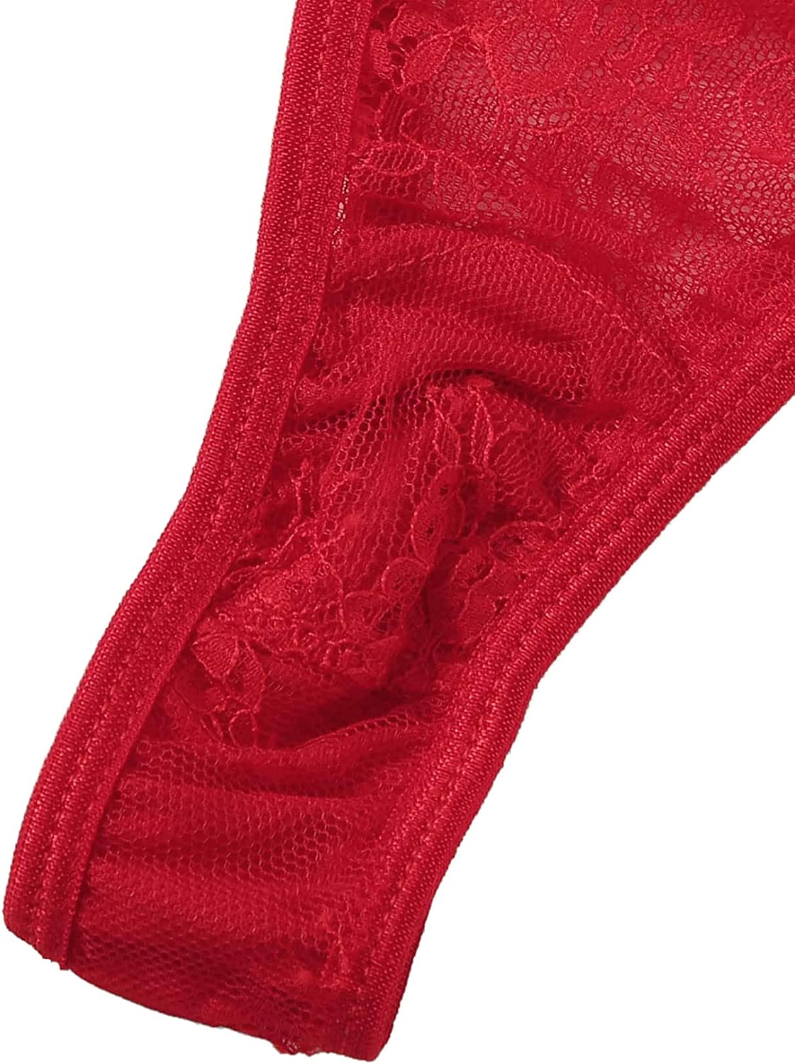Conjunto de 2 piezas de lencería sexy de Tanga y brasier-SheIn