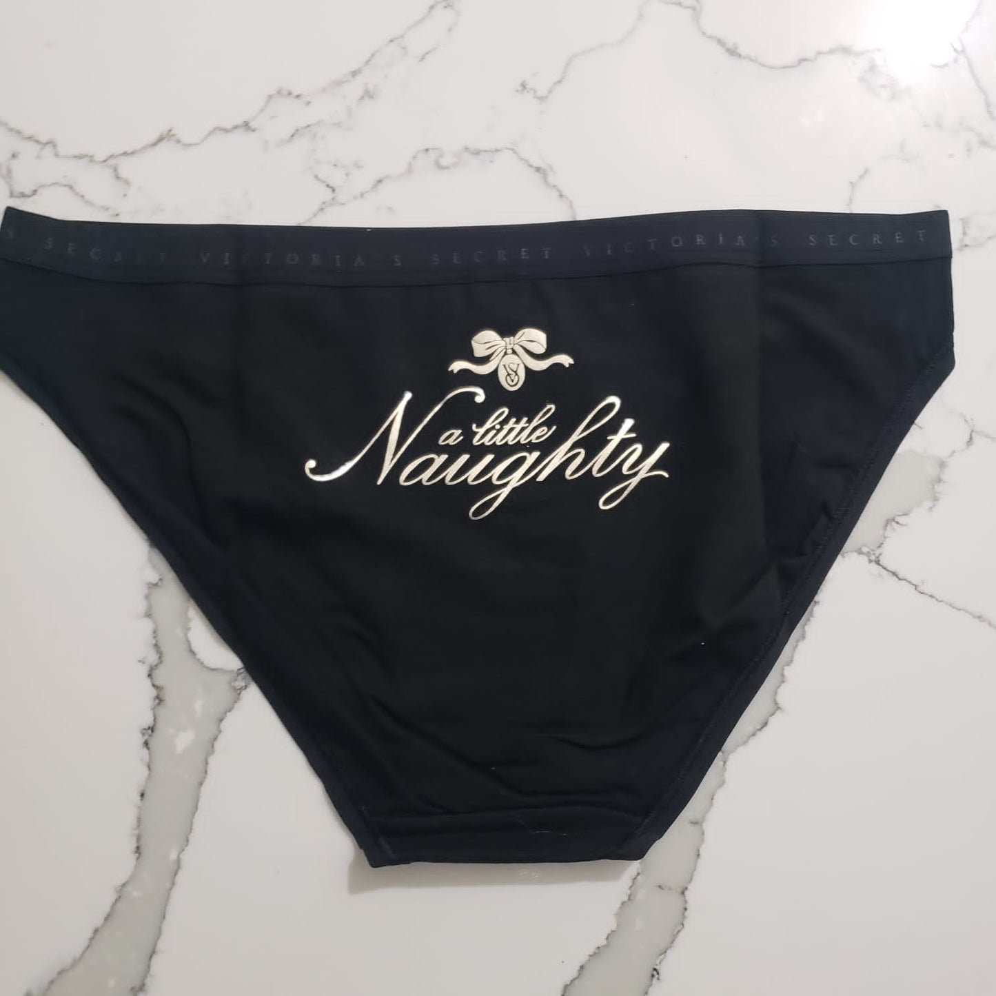 Bragas estilo bikini de algodón con cintura elástica navideñas Victoria's Secret
