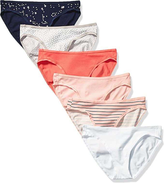 Panty estilo bikini de algodón Amazon Esentials