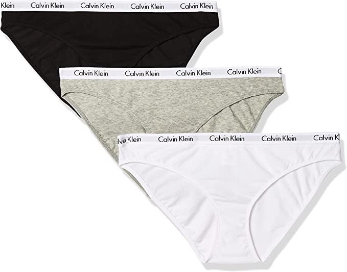 Calvin Klein - Bikini elásticos de algodón con logotipo