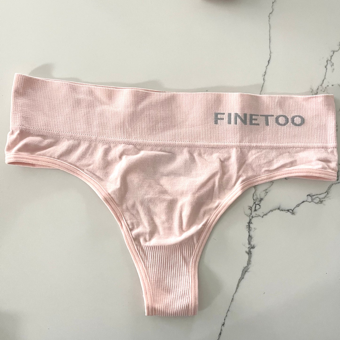 FINETOO Tangas de cintura alta super strech