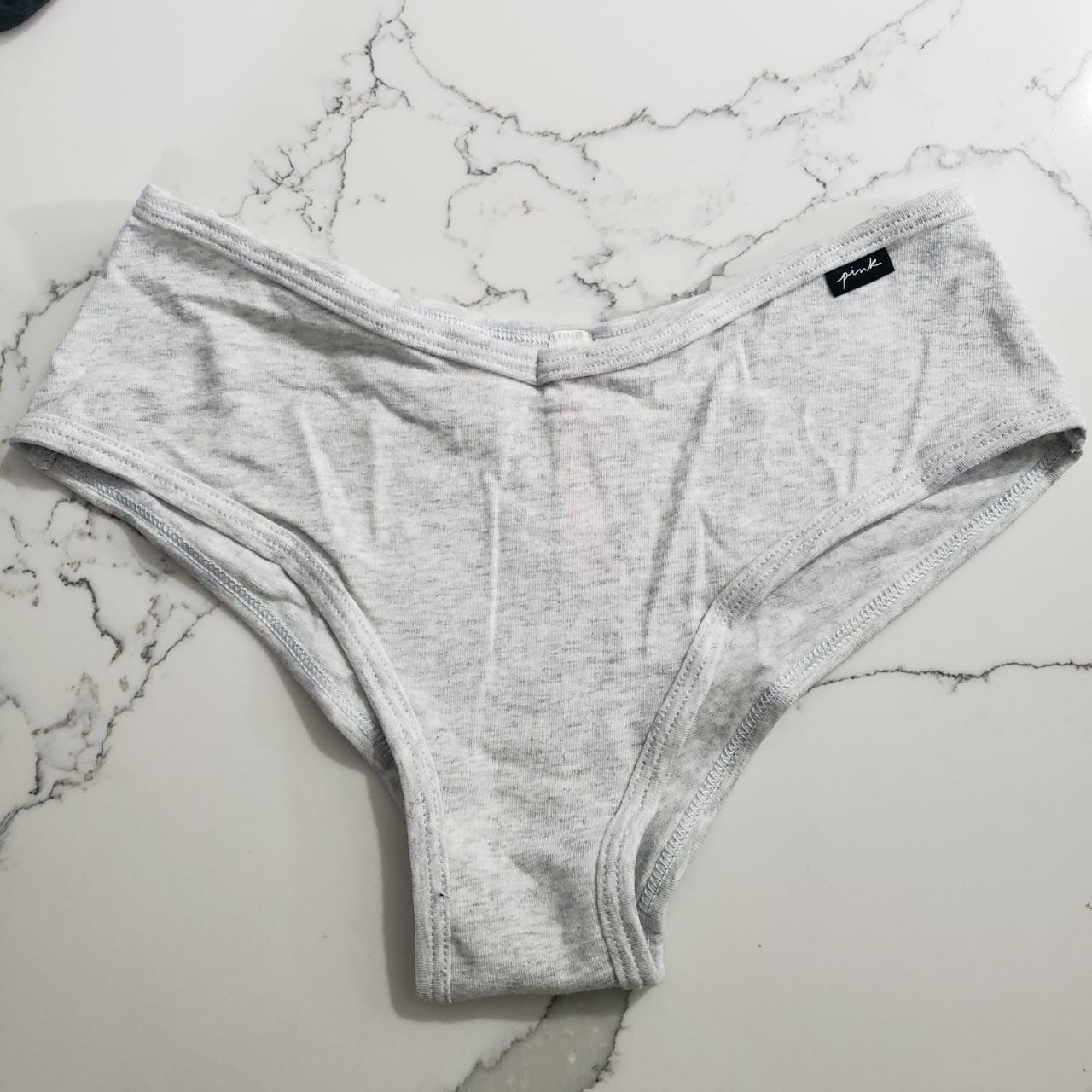 Panty estilo bikini de algodón Pink Victoria's Secret