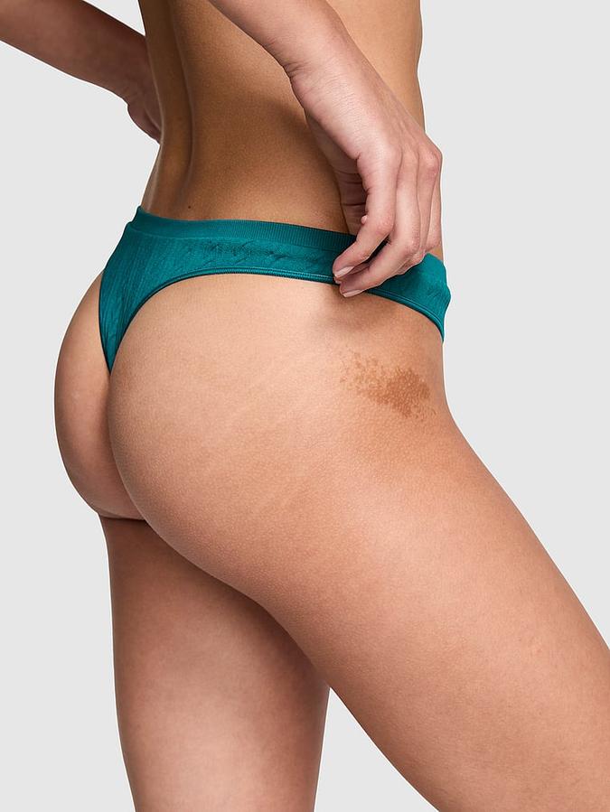 Tanga de algodón suave pierna alta  Pink - Victoria's Secret
