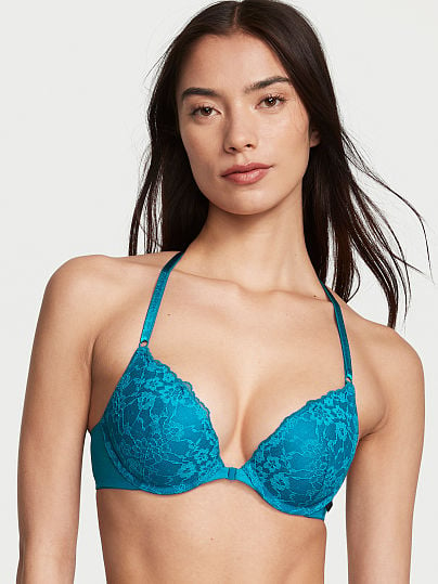 Brasier Push up con cierre frontal de encaje Victoria´s Secret