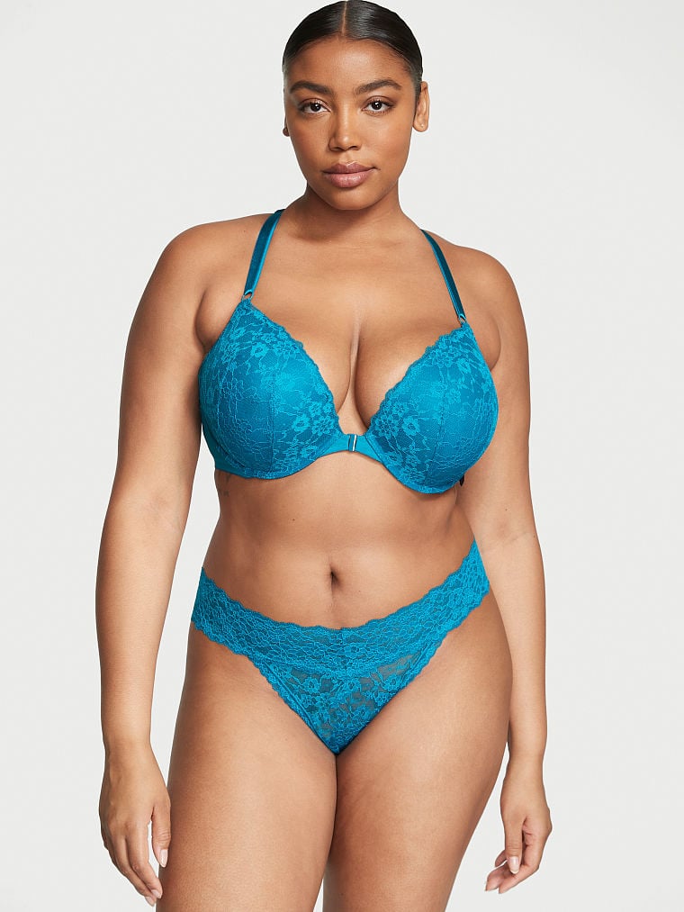 Brasier Push up con cierre frontal de encaje Victoria´s Secret