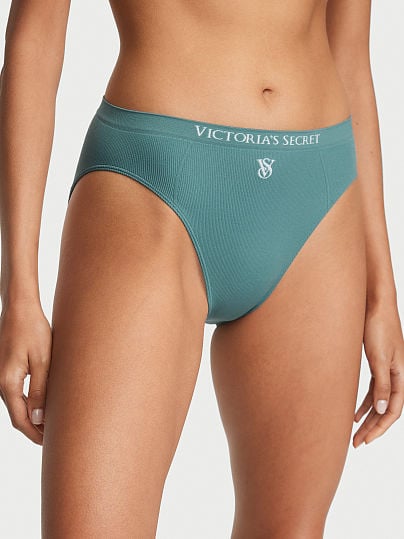 Panty pierna alta con logo