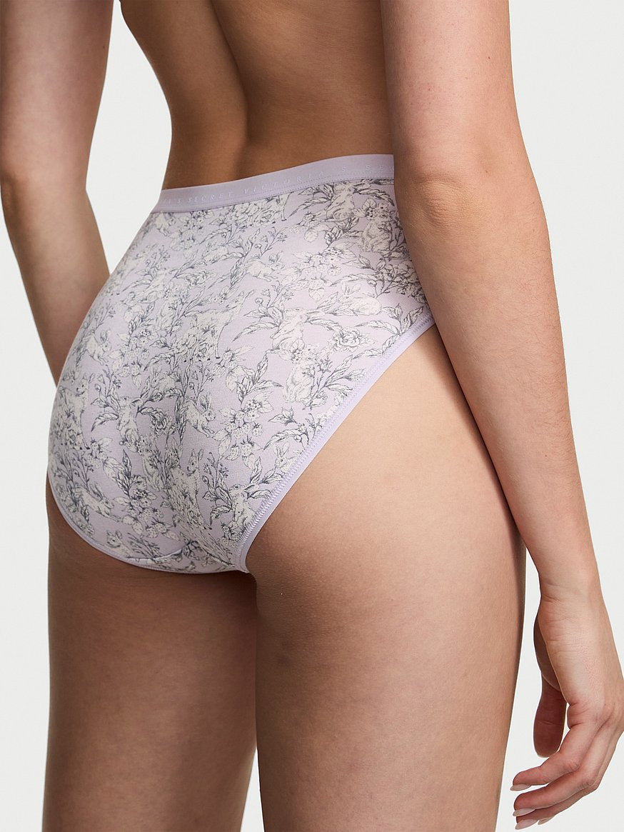 Panty de algodón estilo bikini pierna alta Victoria's Secret