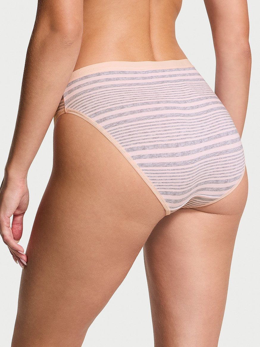 Panty de algodón estilo bikini pierna alta Victoria's Secret